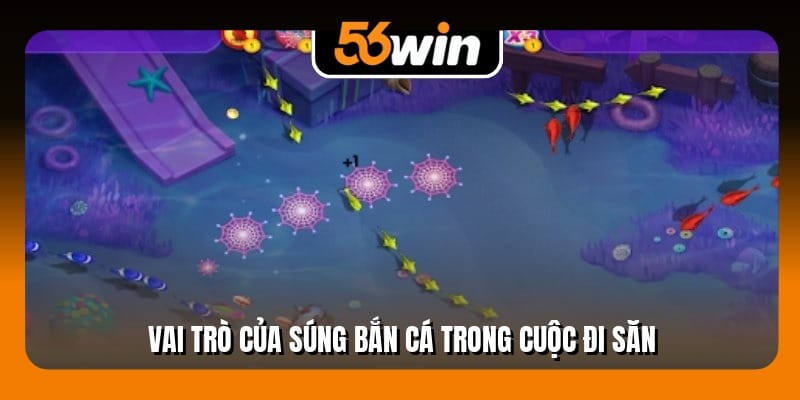 Vai trò của súng bắn cá trong cuộc đi săn